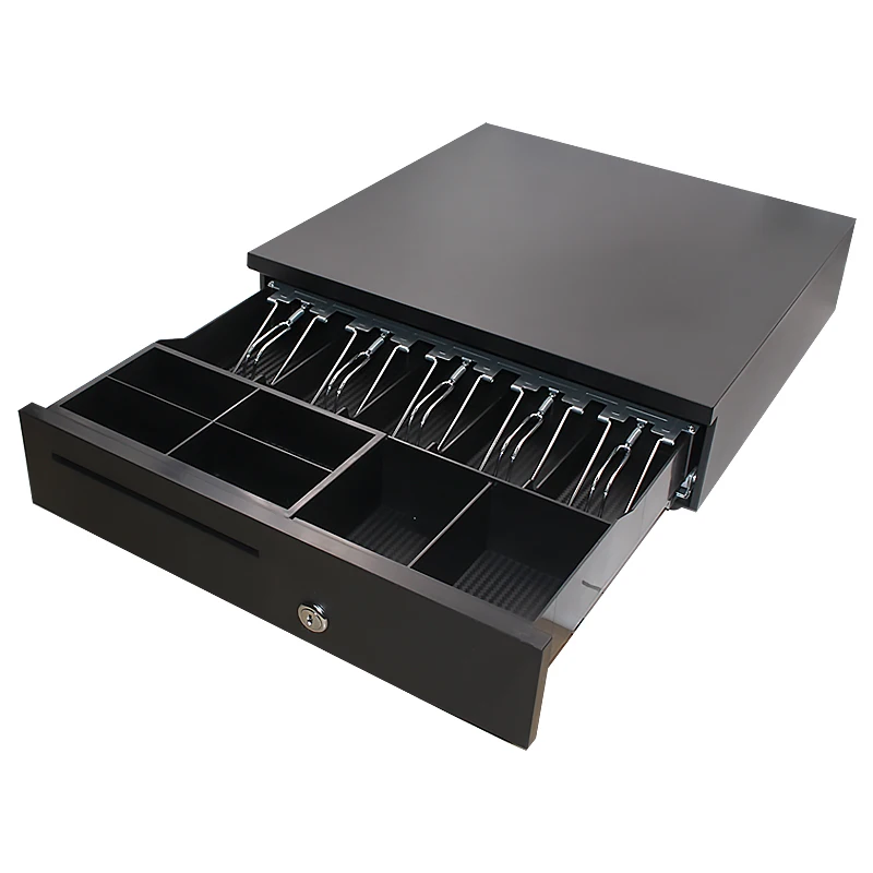 Cash Drawer Box Computer Cash Register Has High Security and Is Convenient for Storing and Sorting Banknotes and Coins