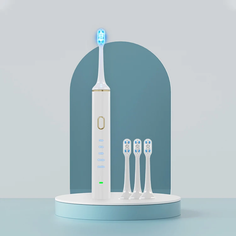 

GlorySmile Home Travel Use Soft DuPont Bristle Easy Operate Battery Powered Electric Toothbrush private logo, Customized color