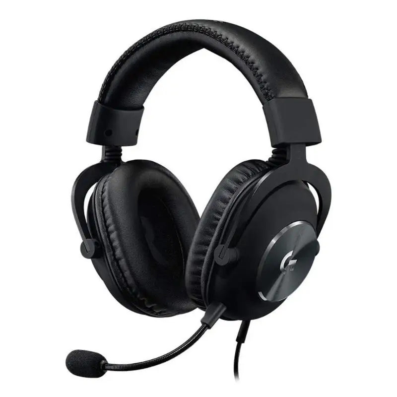 

Logitech G Pro X USB Wired VOICE 7.1 Surround Gaming Headset w/ MIC Computer Peripheral Accessories, Black