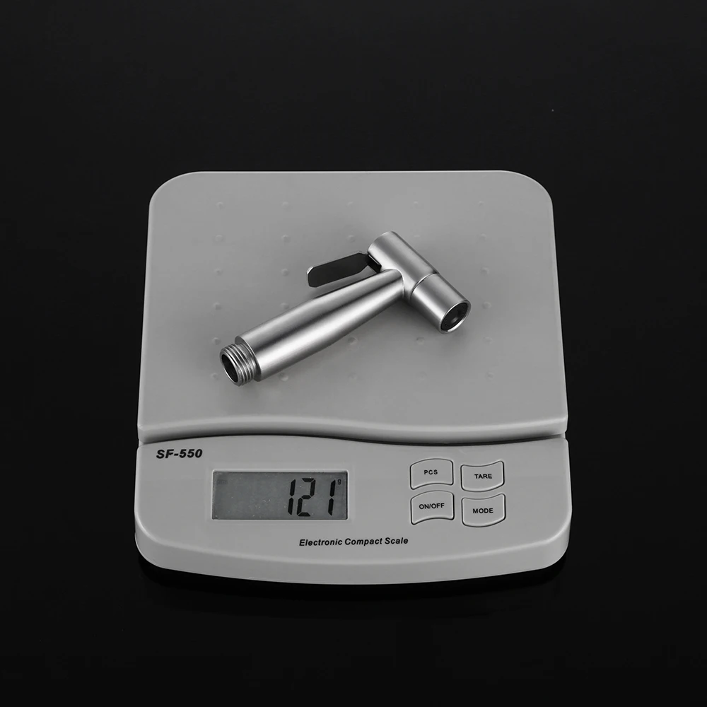 
Amazon Best Seller Stainless Steel Dual Function Soft Jet Hand Bidet Spray Set 