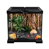 

Luckyherp PET Eco-friendly feature Rainforest tank for reptiles and small animals with Reptile glass terrarium Small