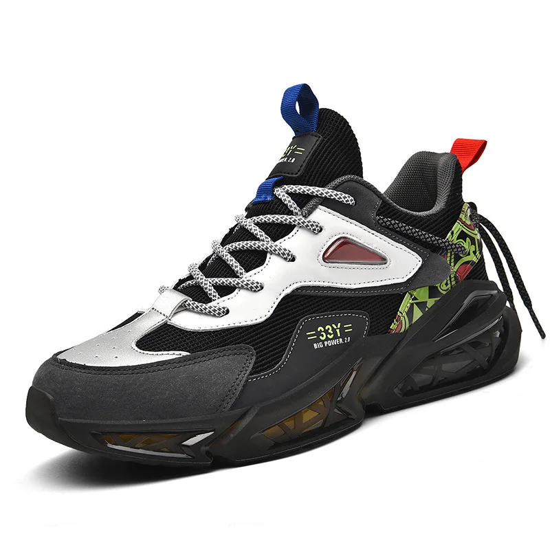 

Summer new style lightweight running casual sports breathable men's shoes, 3 colors