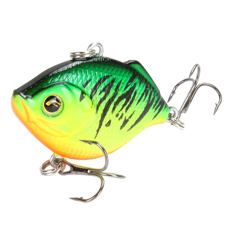 

Fishing Lure crankbait ratlin and vib for winter hard bait lures 3d 45mm 3.6g sinking all depth pike seabass isca artificial, 8color