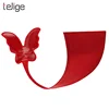 Factory supplies reusable butterfly shape strapless sexy C string Invisible panties