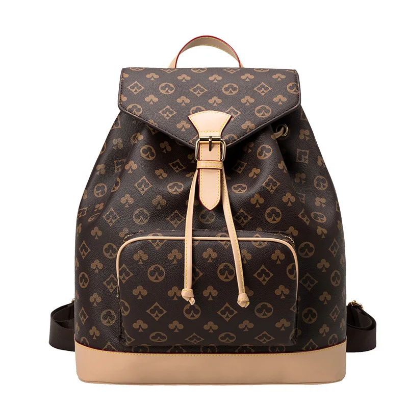 

BM9603 Amazon Hot Women's Backpack Casual and Durable Design Student Business Travel Waterproof Women Bag College Backpack