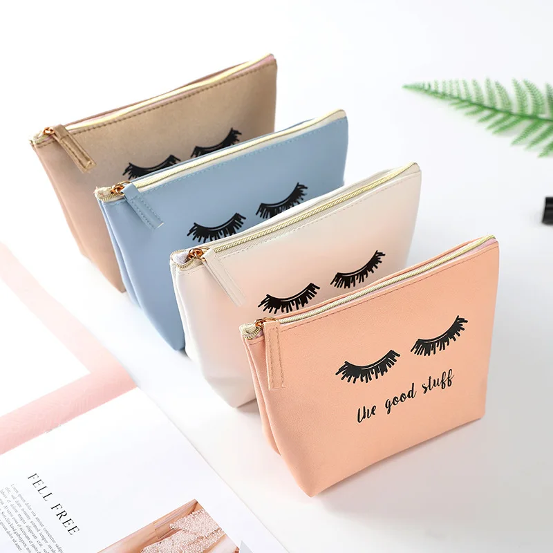 

Cartoon Creative New Pu Makeup Bag Travel Wash Waterproof Multi-Functional Storage Bag Customized