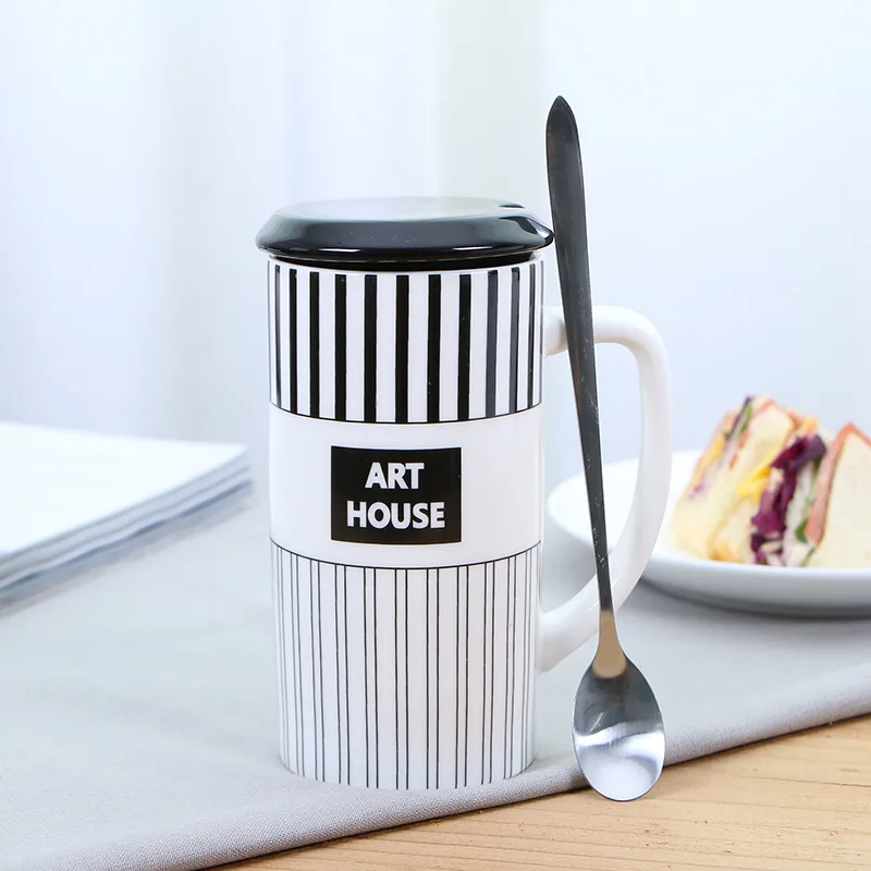 

Design Your Own Fashion Decal Porcelain Factory Enamel Thermo Mug With Saucer