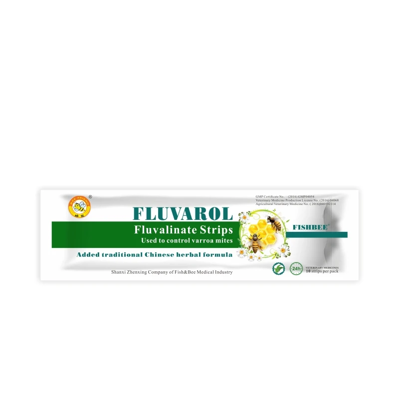 
Fishbee 10 strips FLUVAROL Fluvalinate Strip bee varroa killer with chinese herbal medicine extracts effective and eco friendly 