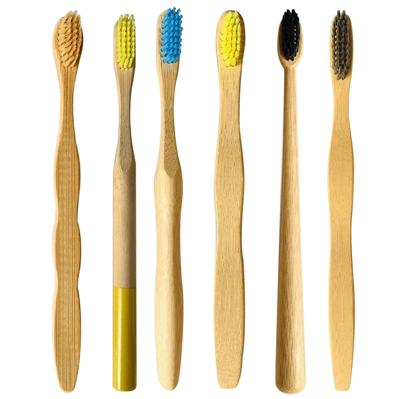 

2021 CE Approved Eco- friendly Charcoal Bristles with 100% biodegradable mao bamboo customized packing and Logo, Bamboo color