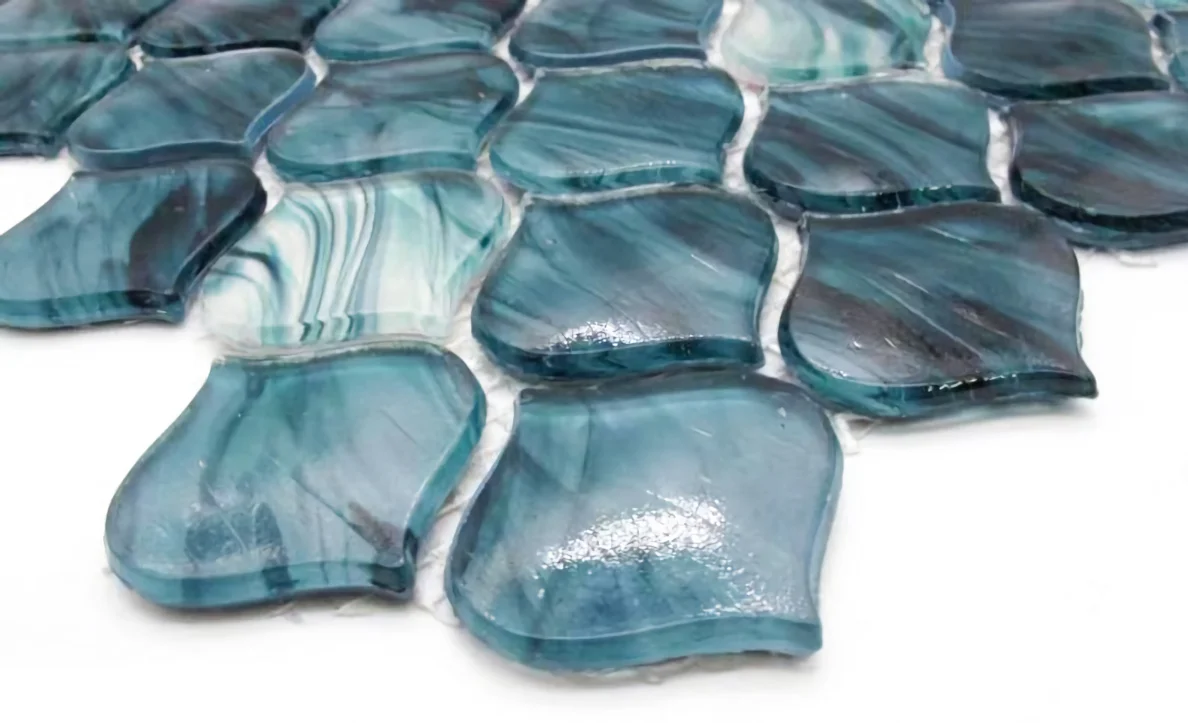 cutting glass mosaic backsplash tile stickers kitchen ideas