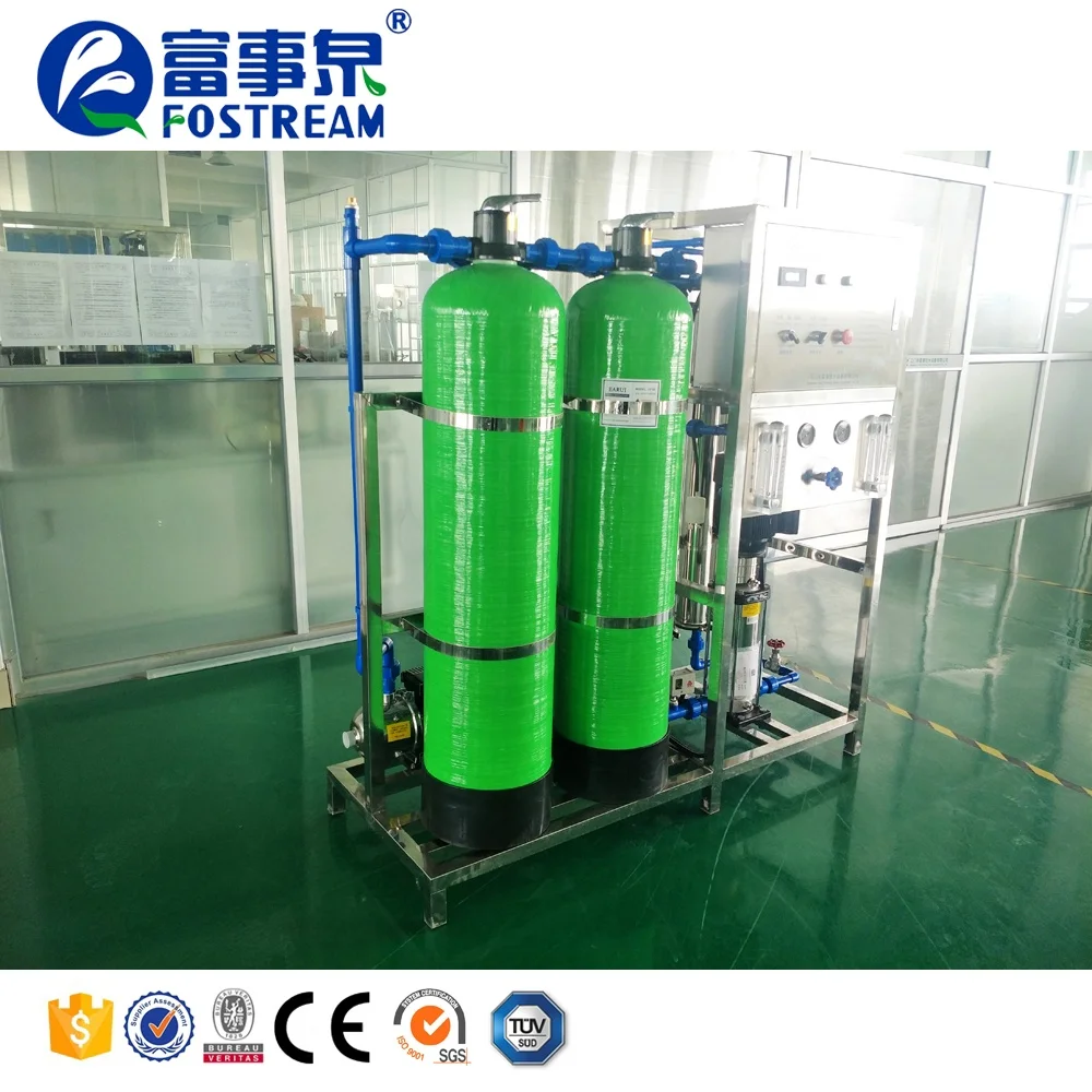
Fostream 500LPH 1000L 2000 LPH 3000L 5000lh 6000 liter 10000 L Per Hour UV Ozone RO Plant Reverse Osmosis Water Treatment System 