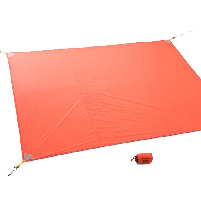 

3FUL GEAR NEW Portable Picnic Beach Mat/ Pocket Blanket Waterproof Beach Mat Blanket Ground Mat/Mattress Outdoor Picnic Camping, Orange