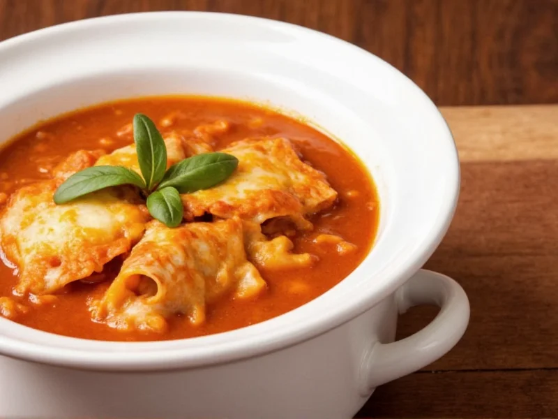 Perfect Crock Pot Lasagna Soup Recipe | Easy & Delicious