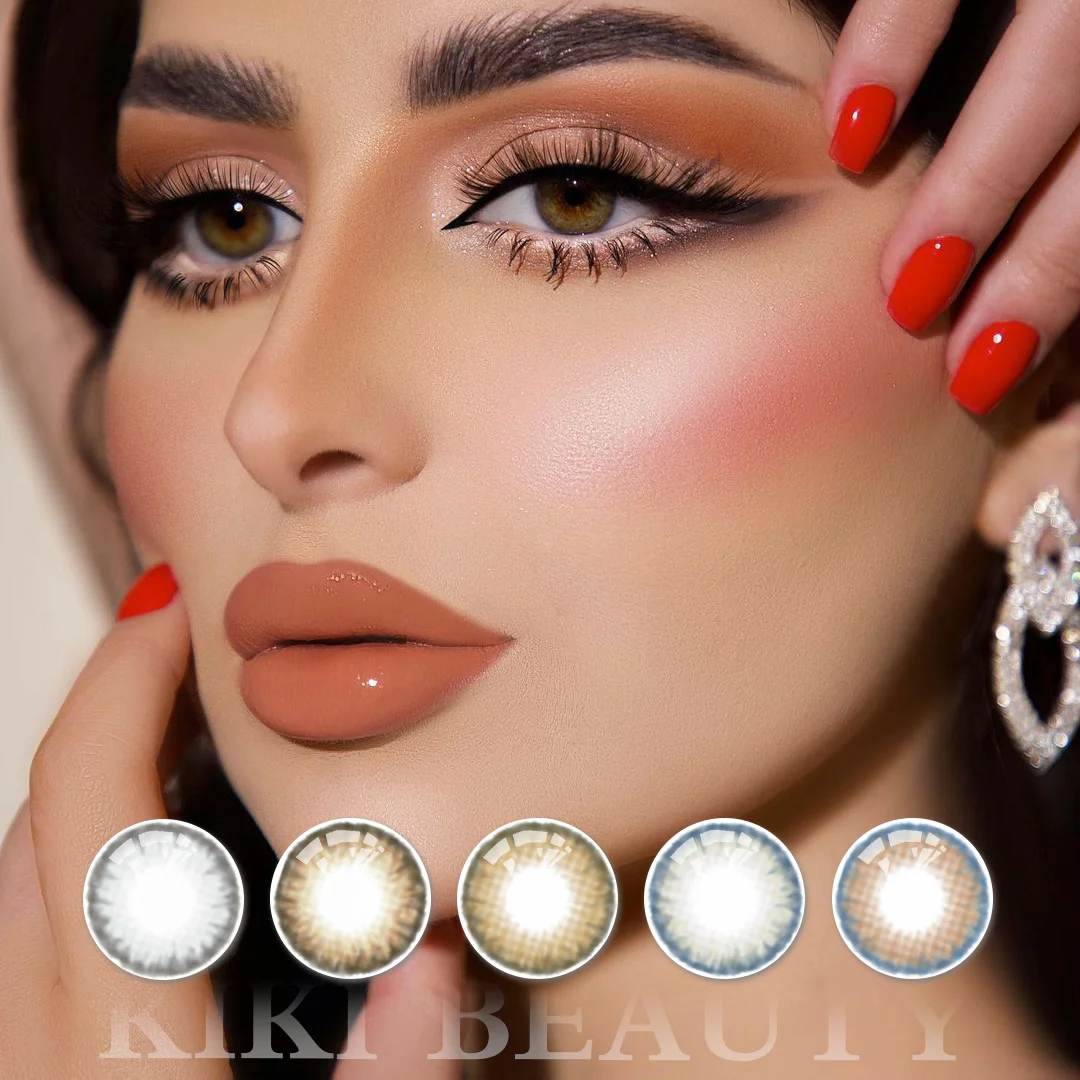 

KIKI Beauty New Look Colour Contact Lens Women Beauty Eye Colored Contact Lenses Super Natural Contact Lenses