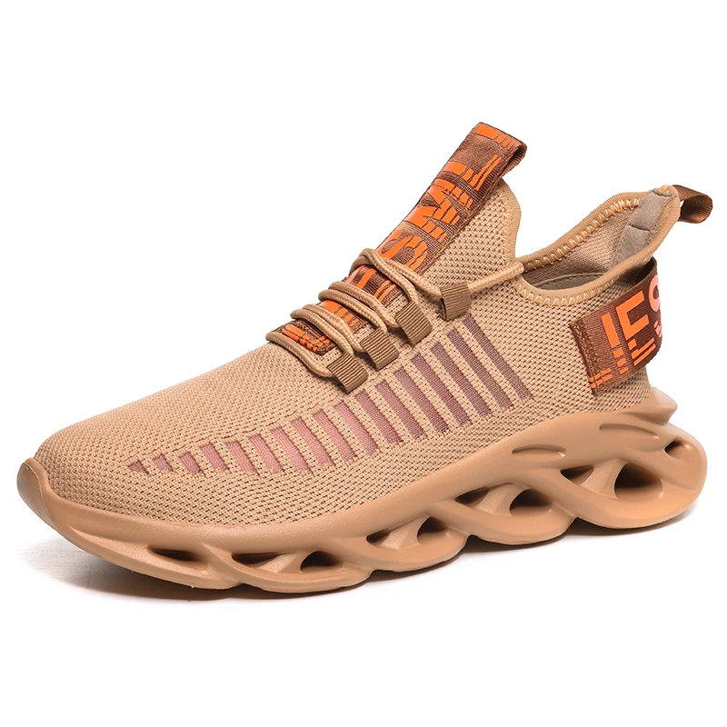 

wholesale Men's Casual Shoes Fashion Sneakers Men's And Women's Flying Weaving Running Shoes