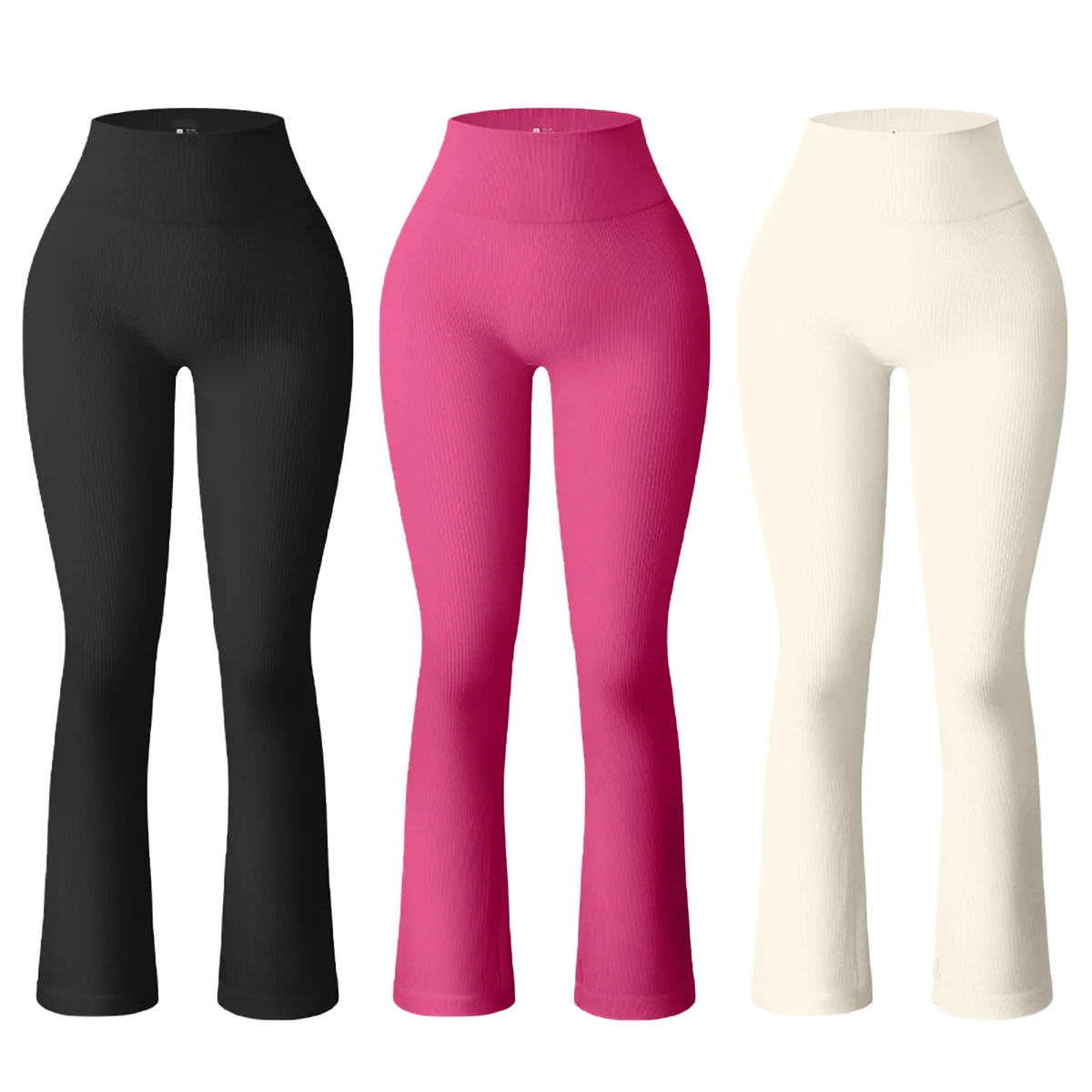 Hot Selling Buttock Lifting Workout Clothing Women Flared Pants Legging Workout