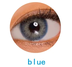 new arrival eyra blue color contact lens contact lenses hot selling cosmetic soft lens made in Korea 2