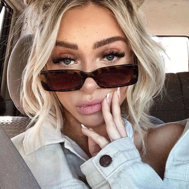 

UV400 small square sunglasses retro fashion all-match sunglasses for men and women, Custom colors