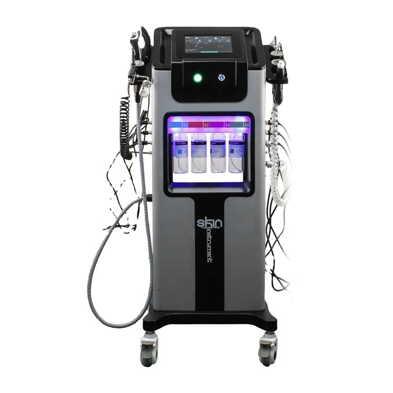 

6 in 1 Water Oxygen Injection Facial Skin Care Machine for SPA Use Anti-Aging Beauty Instrement