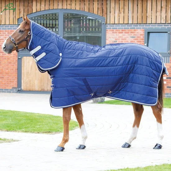 

Wholesale Horse winter Rug detachable neck cover manufacturer, Blue and customized