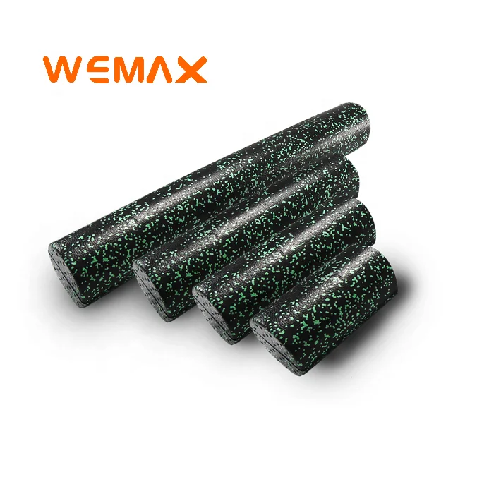 

WEMAX Custom logo 90cm Foam Roller Eco friendly foam roller set for Deep Tissue Massage High Density Foam Roller, Red,green,blue