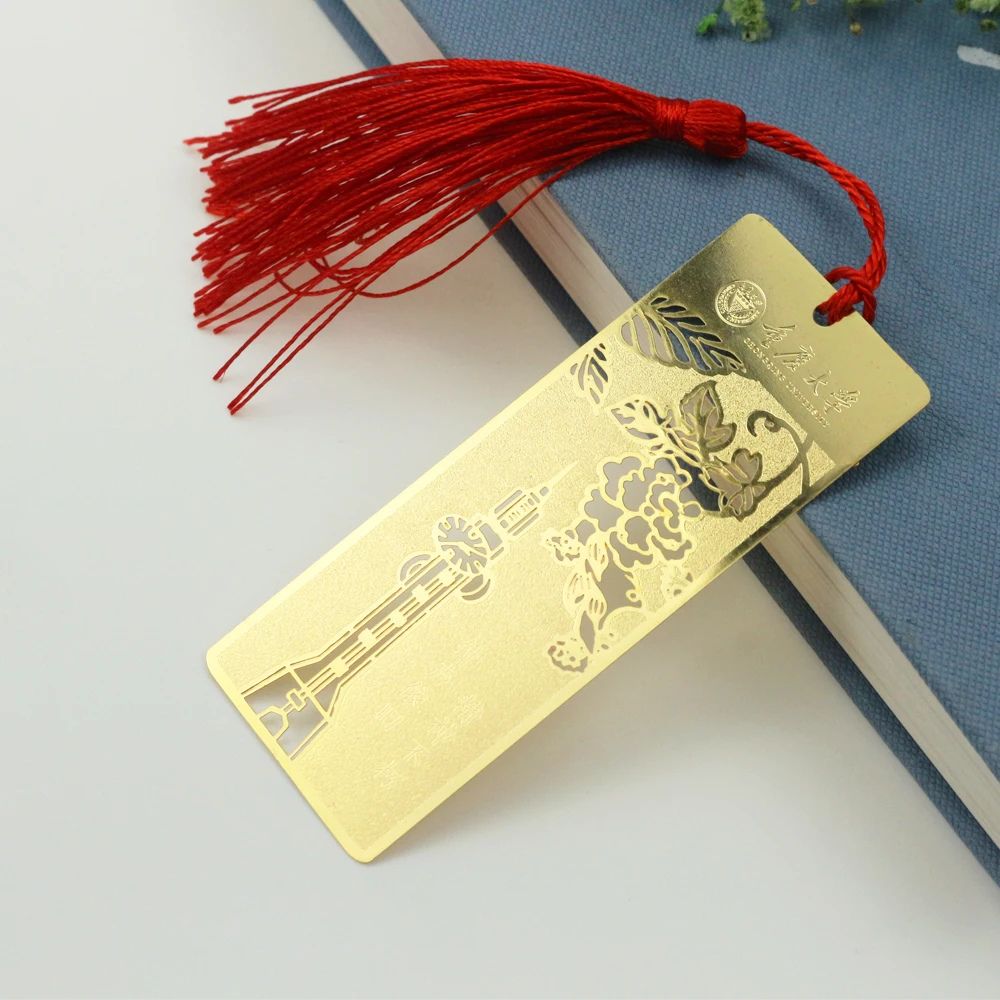 古董青铜个性化金属书签纪念品