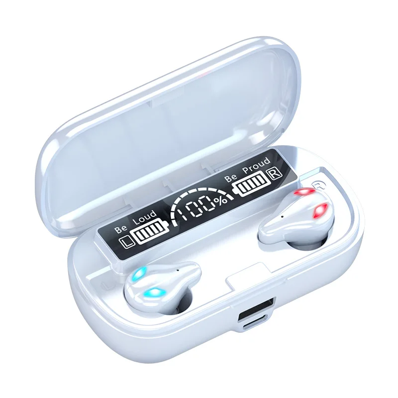 

my muze blue tooth earphone Wireless Game Noise Cancelling Waterproof Sport icuos Wireless Earbuds Earphones, Black white