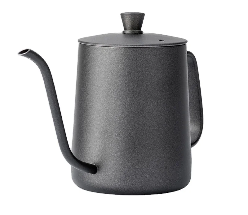 

Stainless Steel Gooseneck Coffee Drip Kettle Pour Over Coffee Tea Drip Kettle, Black