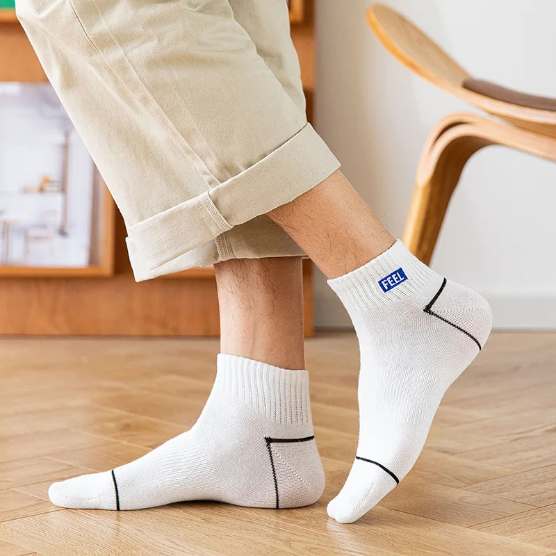 

Wholesale Cheap Cute Summer Compression Breathable Cotton Men's Ankle Socks, Custom color available