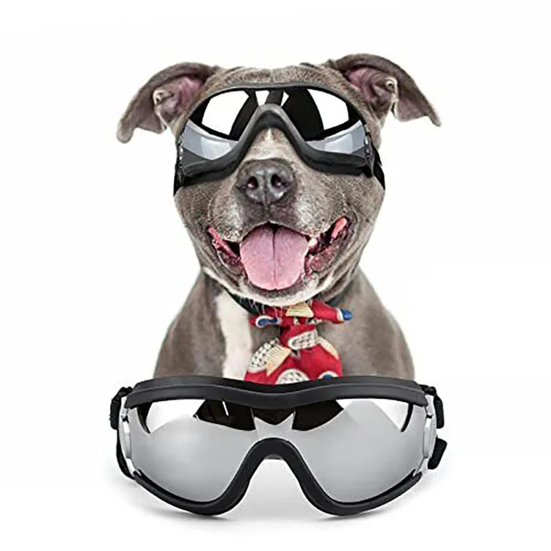 

Hot Selling Anti-UV Waterproof Windproof Pet Dog Glasses Dog Eyewear Medium or Large Dog Sunglasses