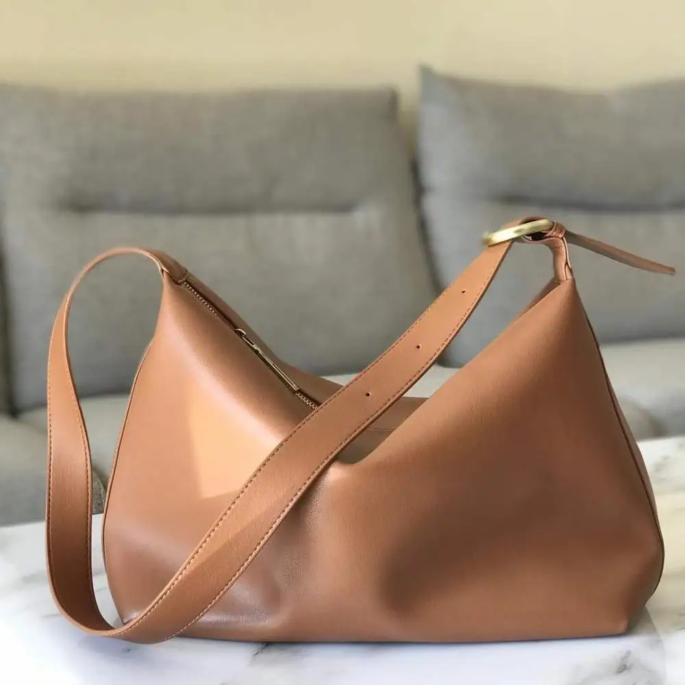 

Women Genuine Soft Leather Handbag Personalized Brown Lady Shoulder Bag, More