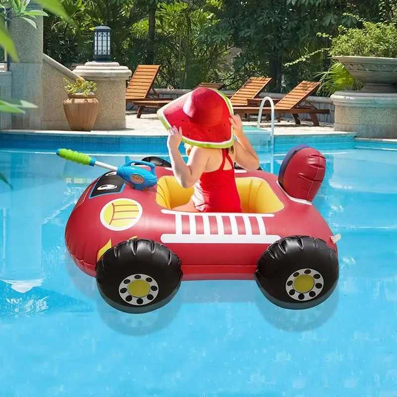 

Cartoon Floating Seat Inflatable Swimming Ring Float Seat DRbc Inflatable Float Seat Water Car