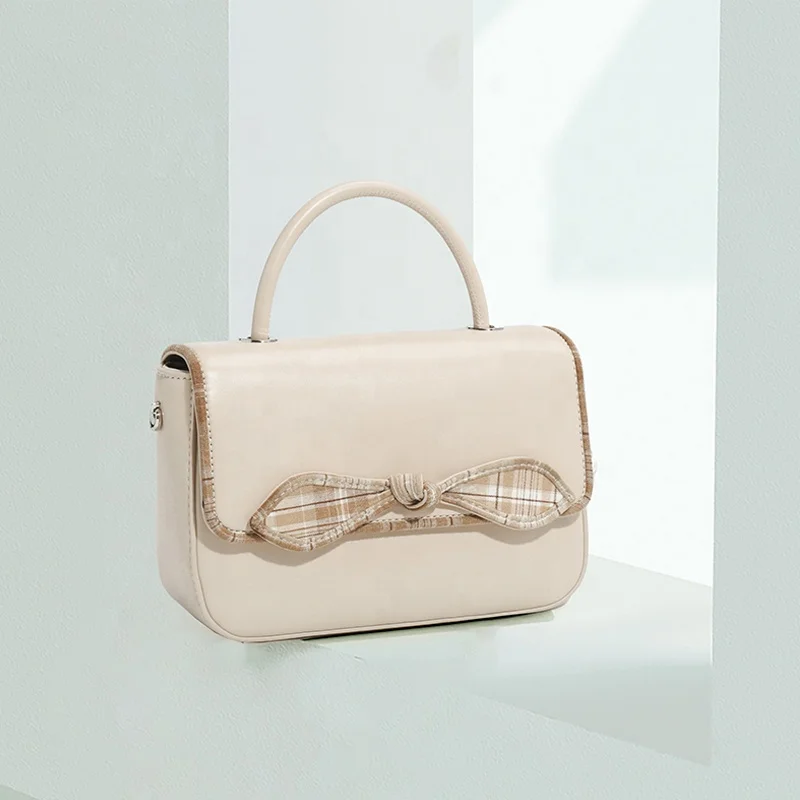 

LIKEBAG New fashion sweet style bow decoration high-end luxury ladies chain shoulder handbags for Women