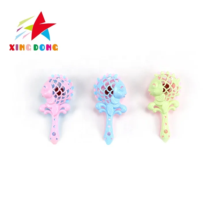 
wholesale new product Colorful shaking Bells Baby Rattle Rings Toy Set 