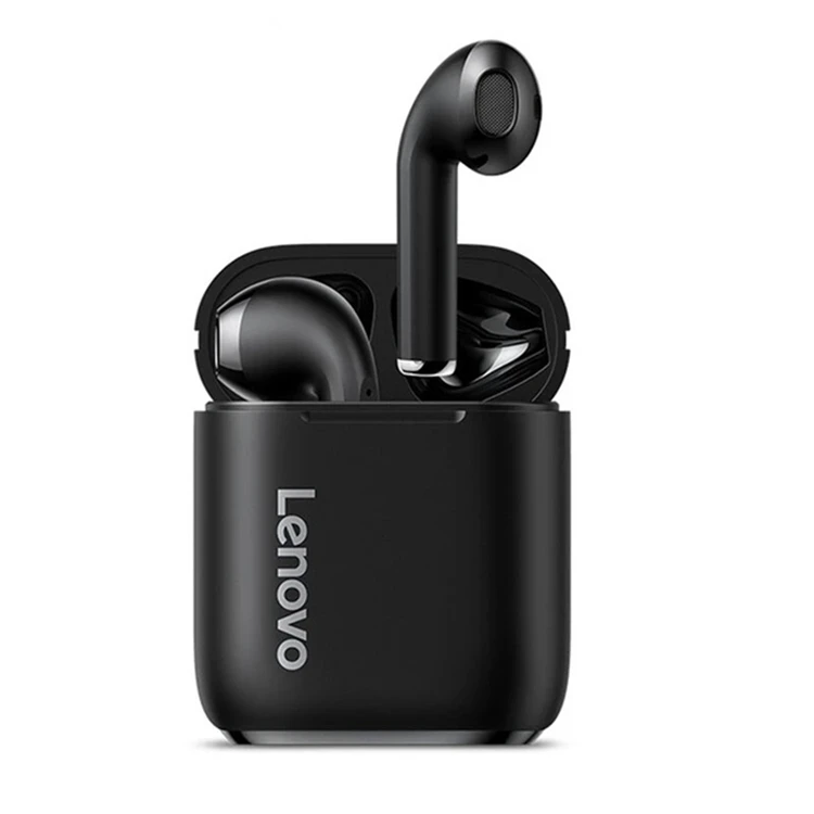 

Original Lenovo LP2 TWS Wireless Headset Dual Stereo Bass Touch Ultra Long Standby Waterproof Mini Sport Stereo Earset, Black,white