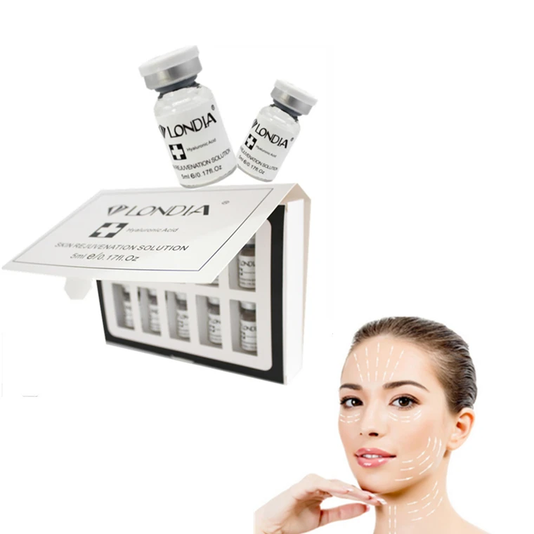 

ABBY Skin Whitening Brightening 100% HA Injection Ampoules and Serum for Mesotherapy Solution, Transparent