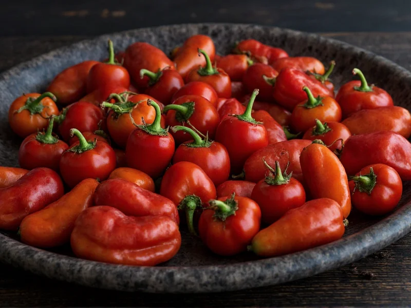 Pepper Heat Chart: Scoville Scale Reference Guide
