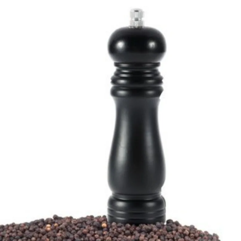 

6 Inch Pepper Grinder Wooden Manual Pepper Black Grinder Pepper Stick