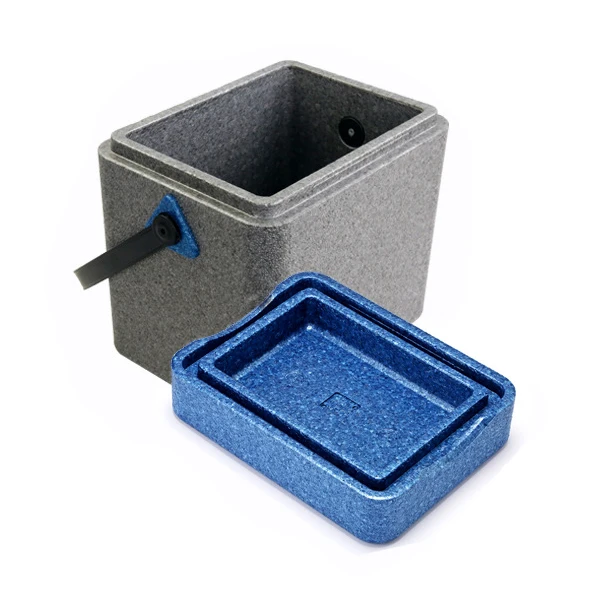 

Light weight Portable EPP Foam Cooler Box Recyclable Insulated EPP Foam Cooler Box for Food Warmer Delivery, As per clients request