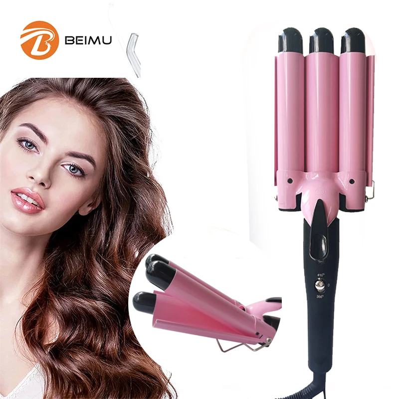 

Easy 3 In 1 Silk Air Rotating Automatic Hair Curler Rechargeable, Picture show