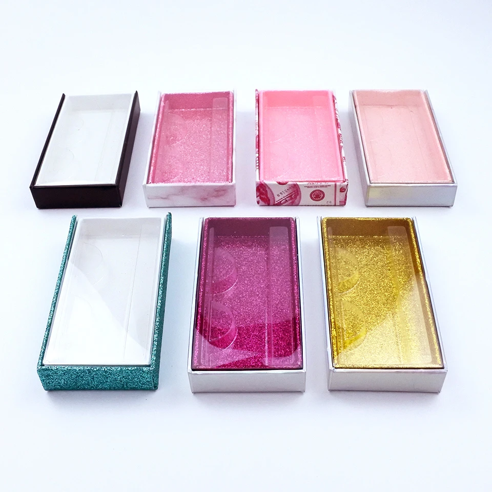 

High-quality Colorful Lashbox OEM Private Label Lashes Packaging Wholesale Eyelash Boxes