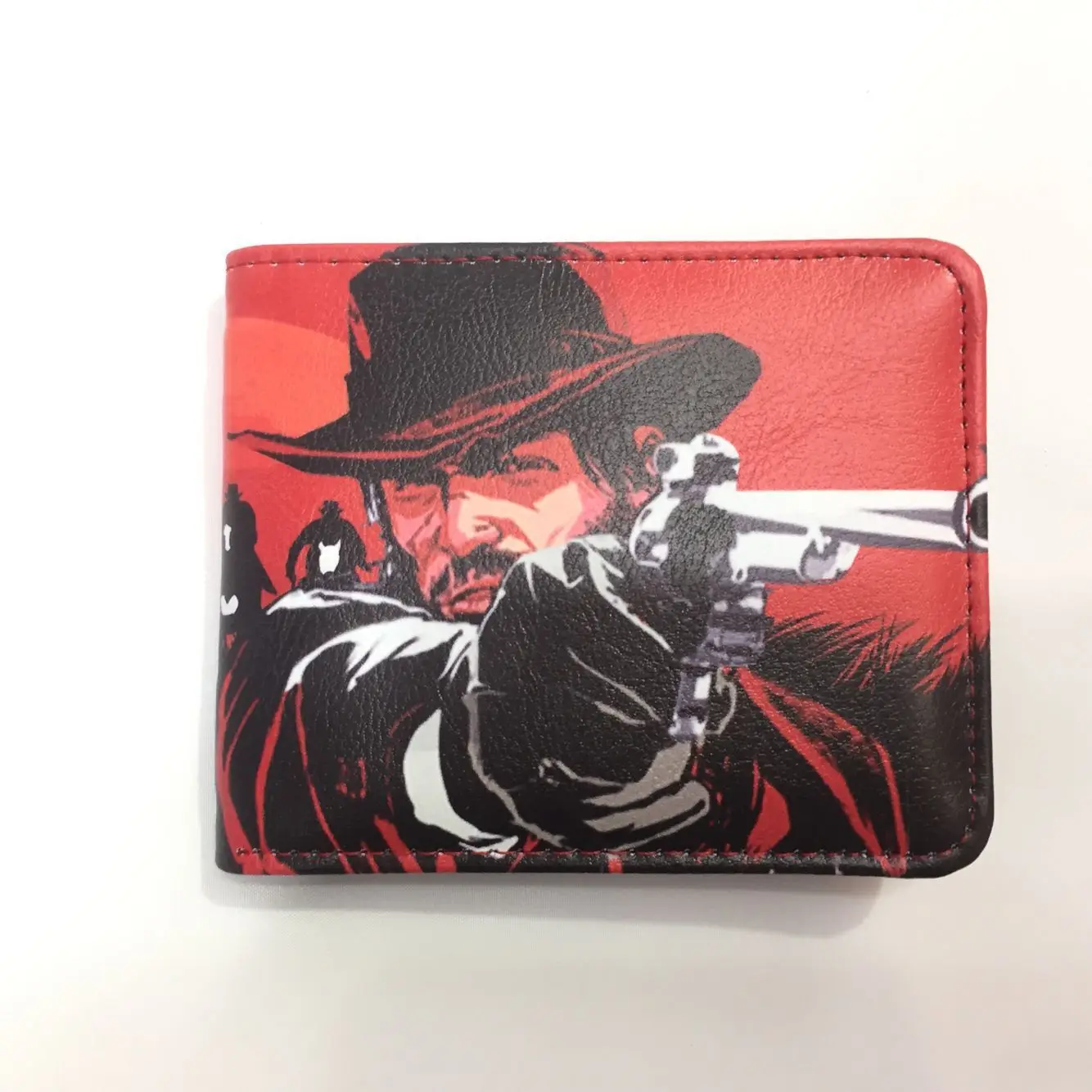 

Professional PU PVC Wallets Supply Game Purses Short Leather Coin Money Clips For Men Boys Girls Red Dead Redemption 2 Wallet