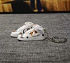 sneaker keychains Air Force 1 black 1/6 SCALE 3D Mini Sneaker JORDAN keychain doll accessory llaveros zapatillas nike 5 llavero