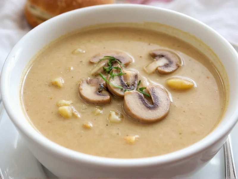 cream of mushroom soup homemade