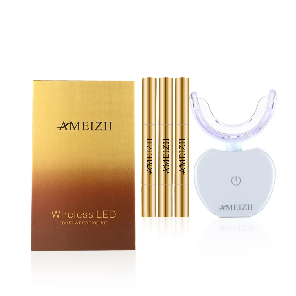 

2021 Wireless Teeth Whitening Kits Private Logo Removable Tooth Tray Teethwhitening Lamp Blanqueamiento Dental Bleaching Machine