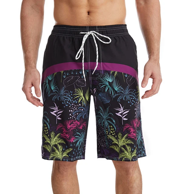 

2022 High Quality Custom Printed waterproof Men 's Swimming Swim Trunks short beach, Customized color