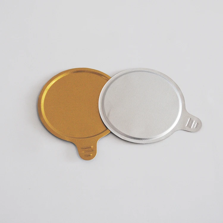 Embossed Aluminum Easy Peel Off Foil Lid For Food Container Packaging