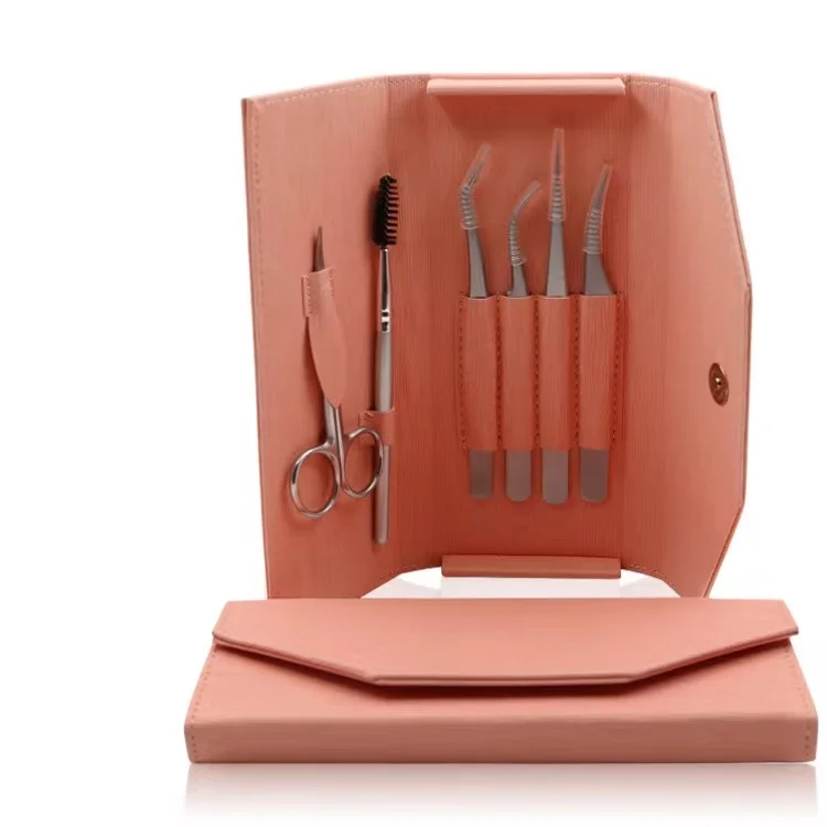 

Stainless Steel volume lash tweezers eyelash extension tweezers with private logo package, Colors