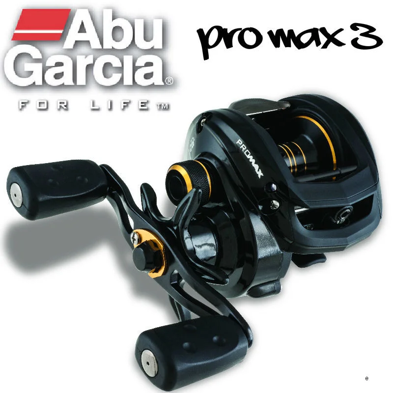 

100% Original Abu Garcia PMAX 7+1BB Carp Spinning Electric Baitcasting freshwater Fishing Reels, Black
