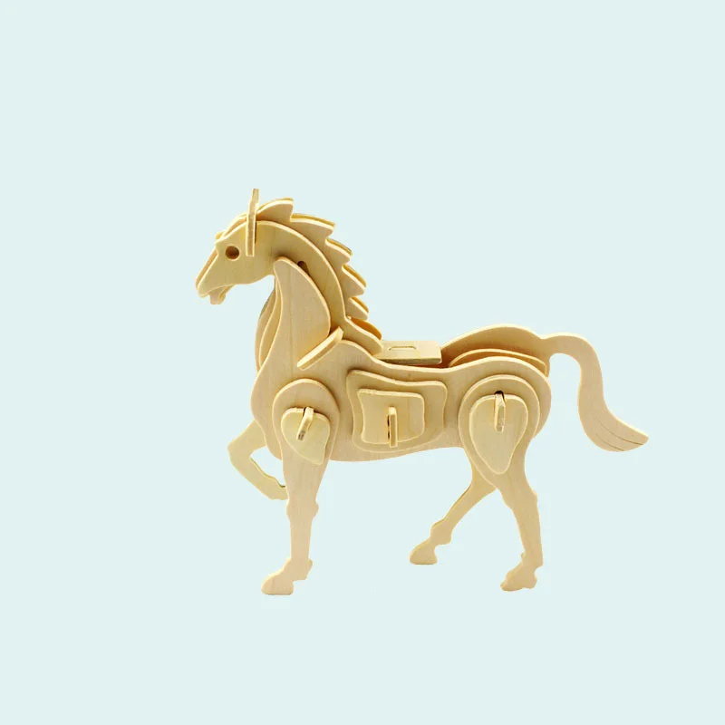 Wooden 3D puzzle